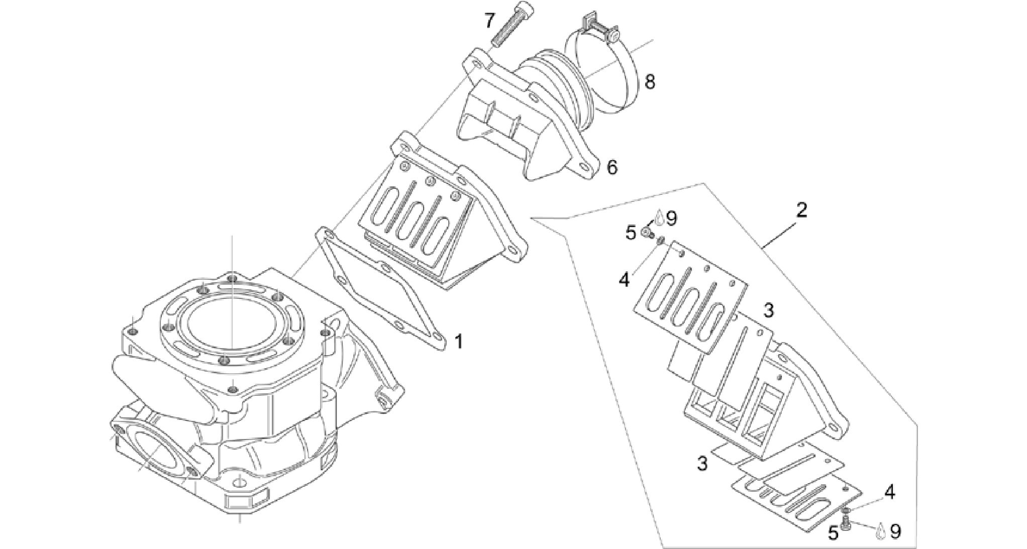 Carburettor flange