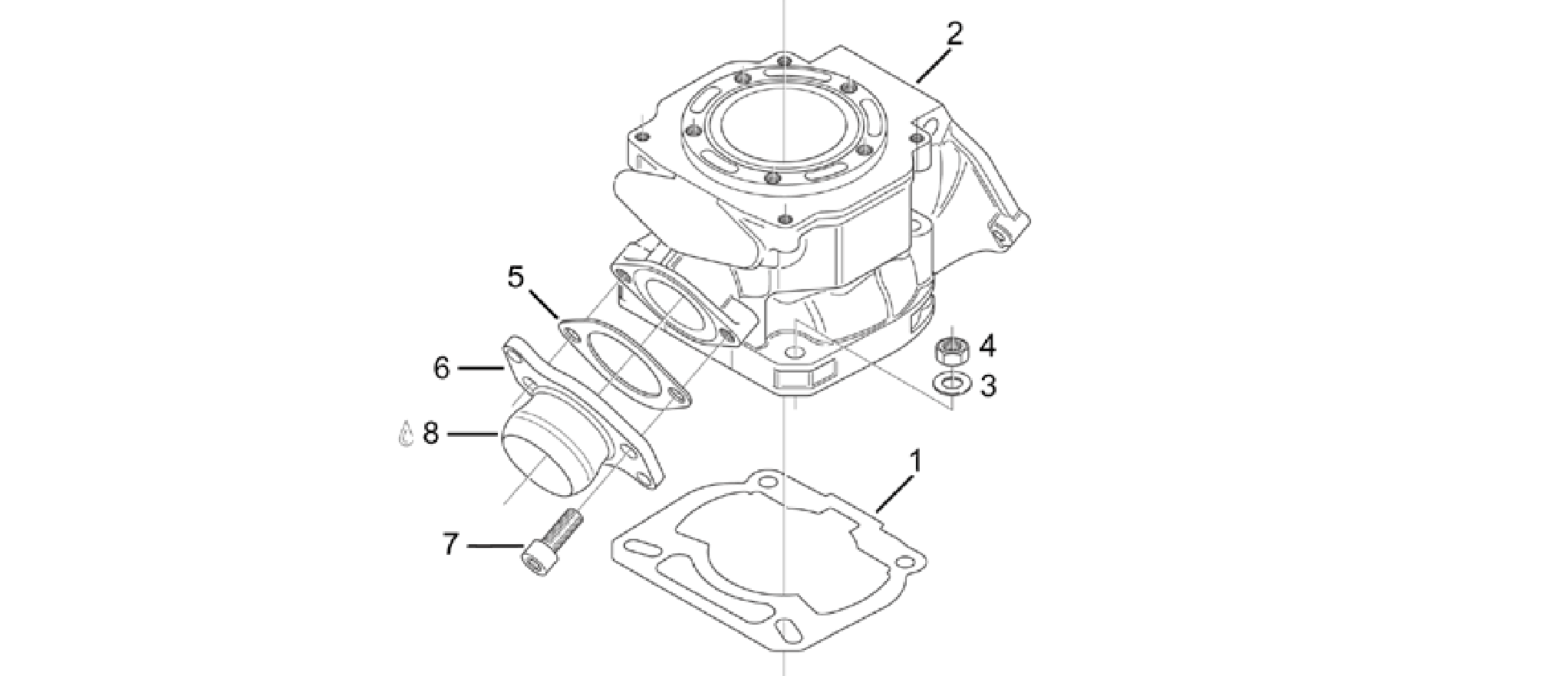 Cylinder - Exhaust valve
