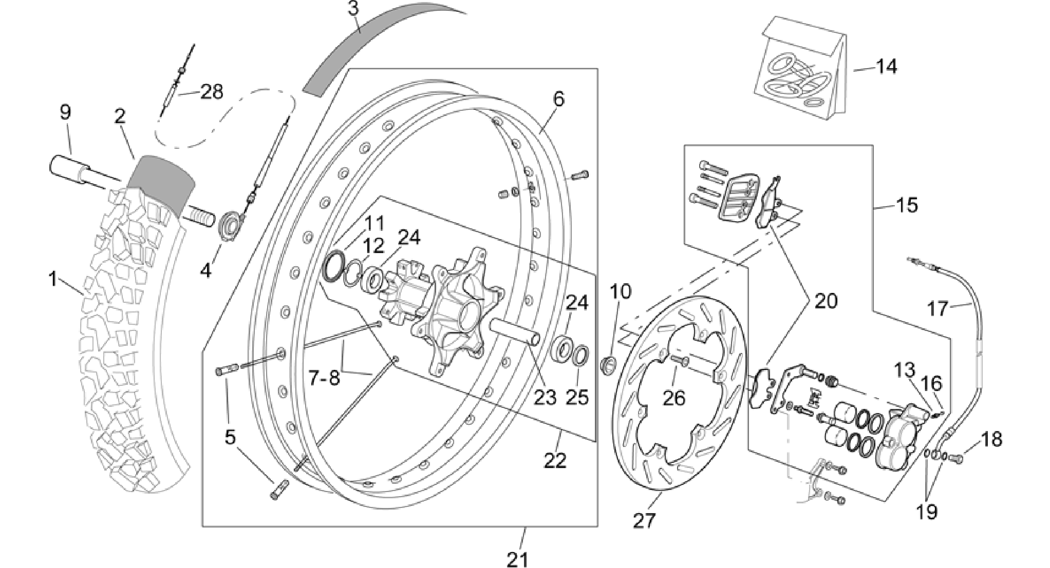 Front wheel