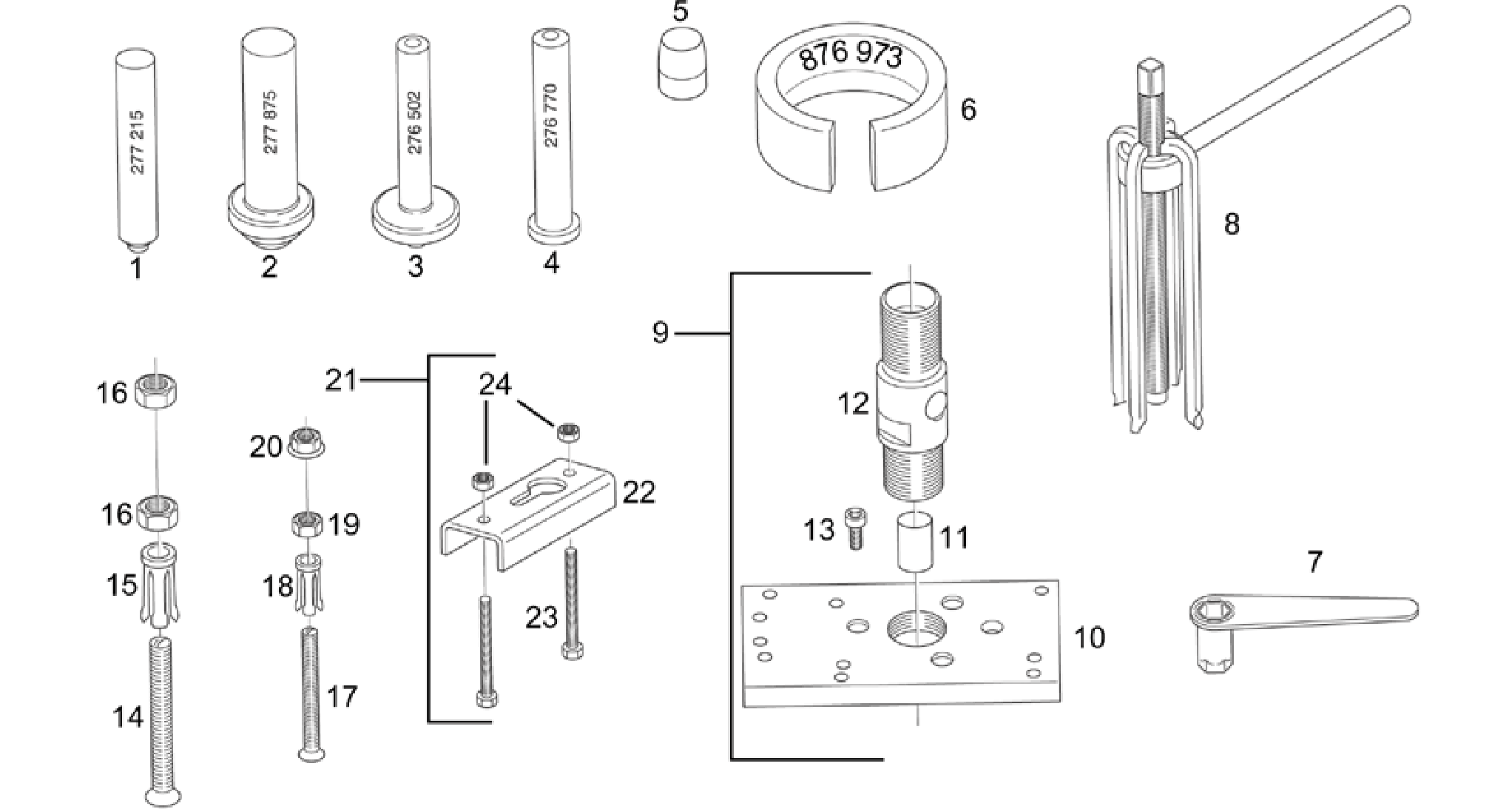 Repairing tools I