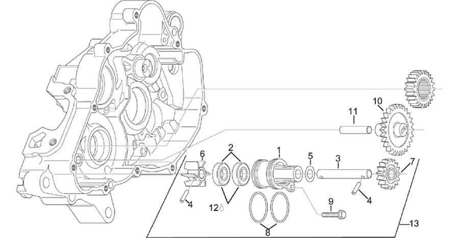 Water pump assy