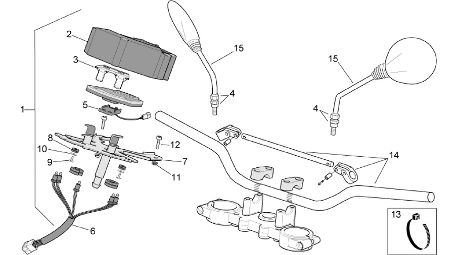 Dashboard-Mirrors-Handlebar