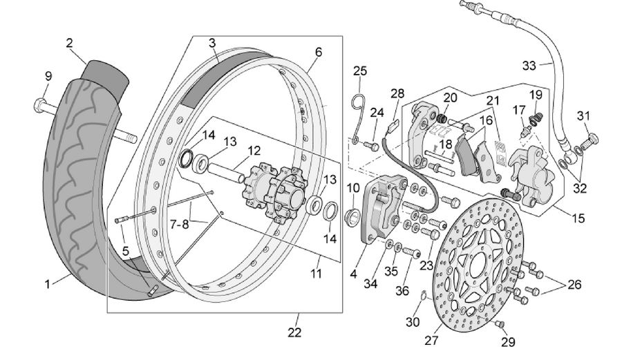 Front wheel