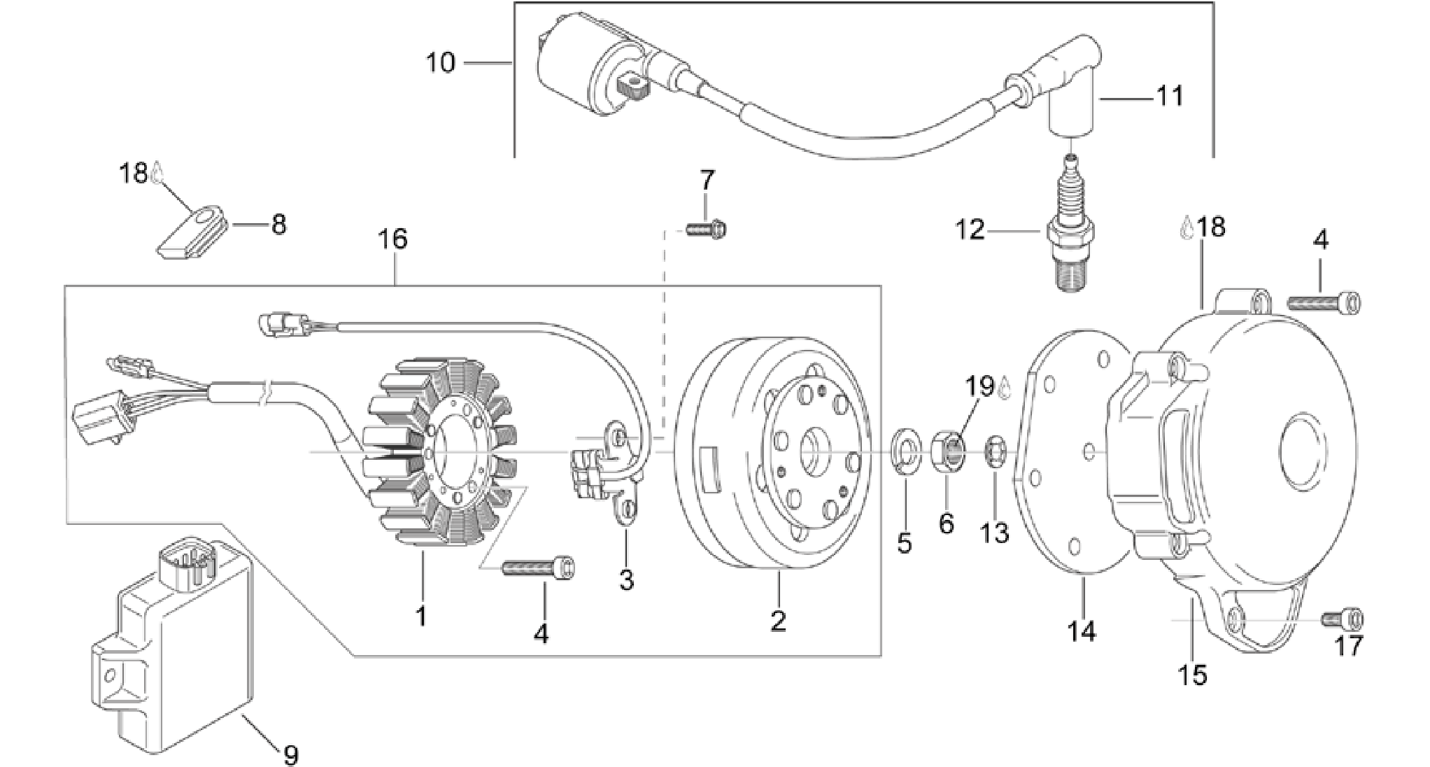 Ignition unit