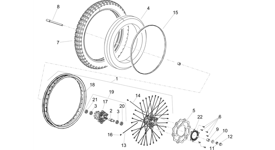 Front wheel