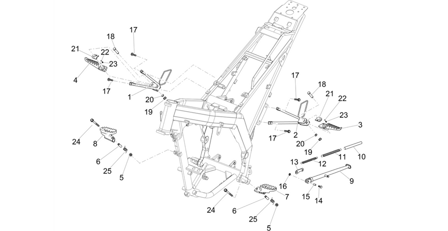 Footrests-Stands