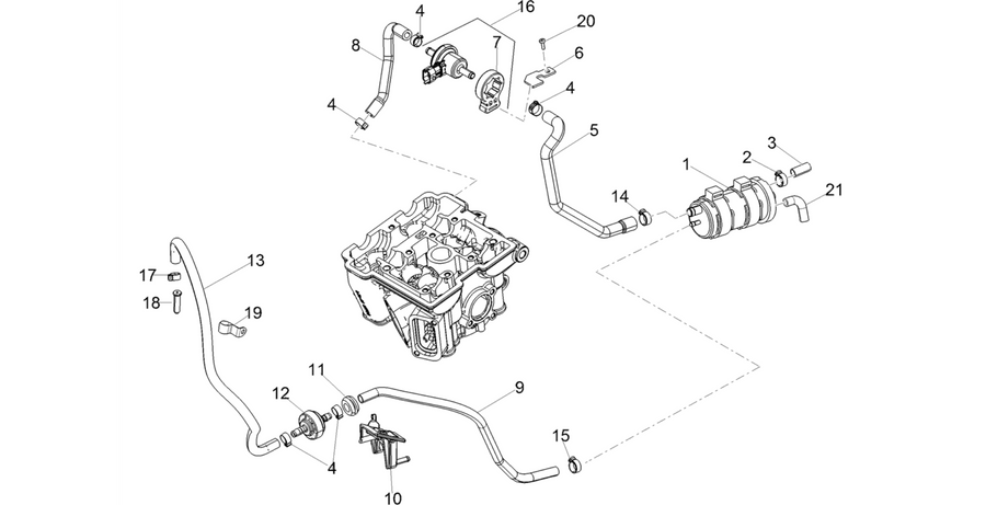 Fuel vapour recover system