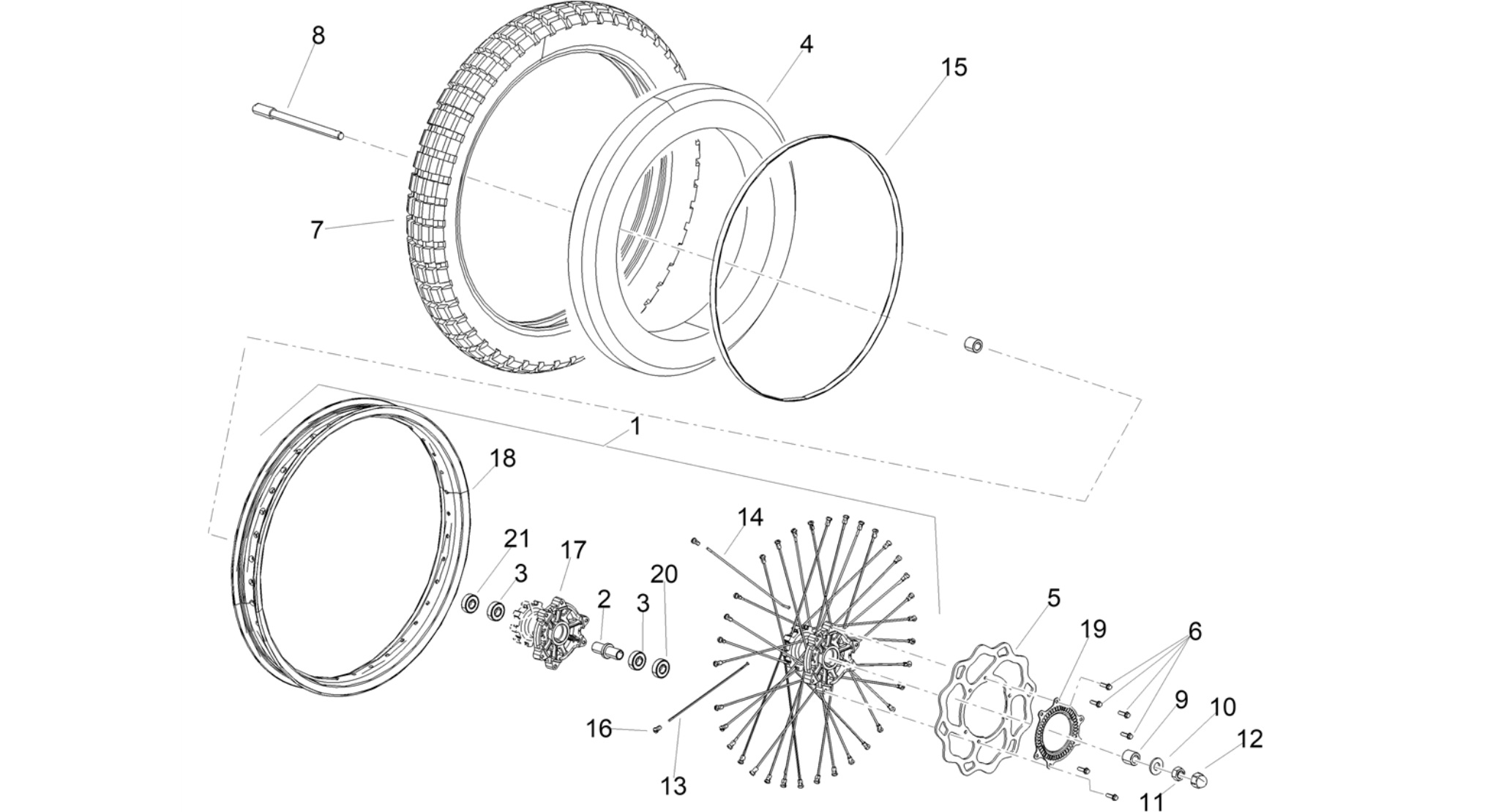 Front wheel