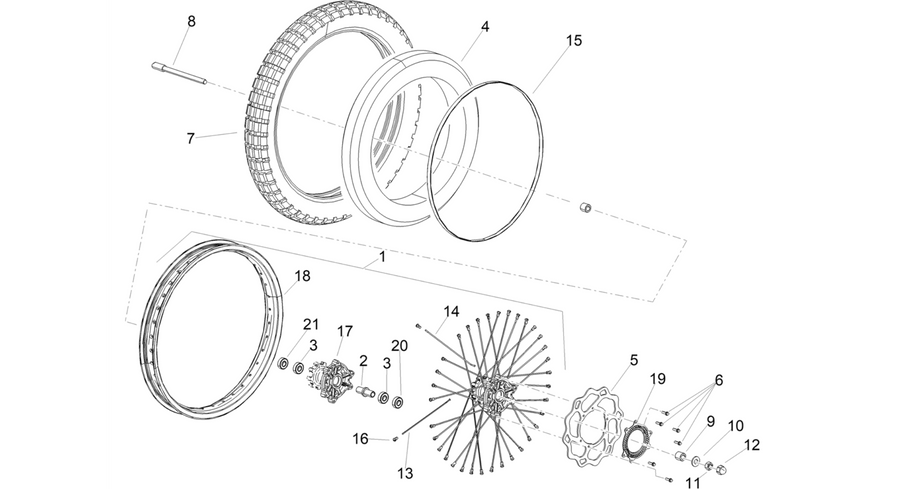 Front wheel