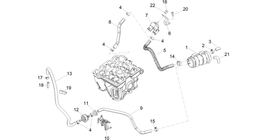 Fuel vapour recover system