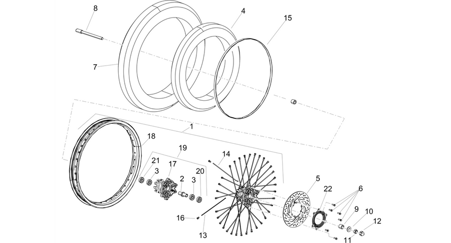 Front wheel