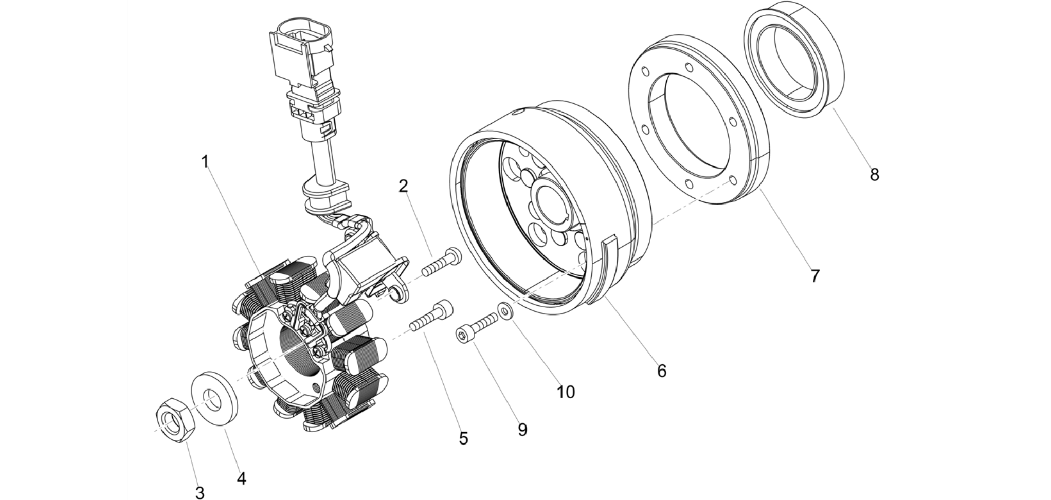 Cdi magneto assy / Ignition unit