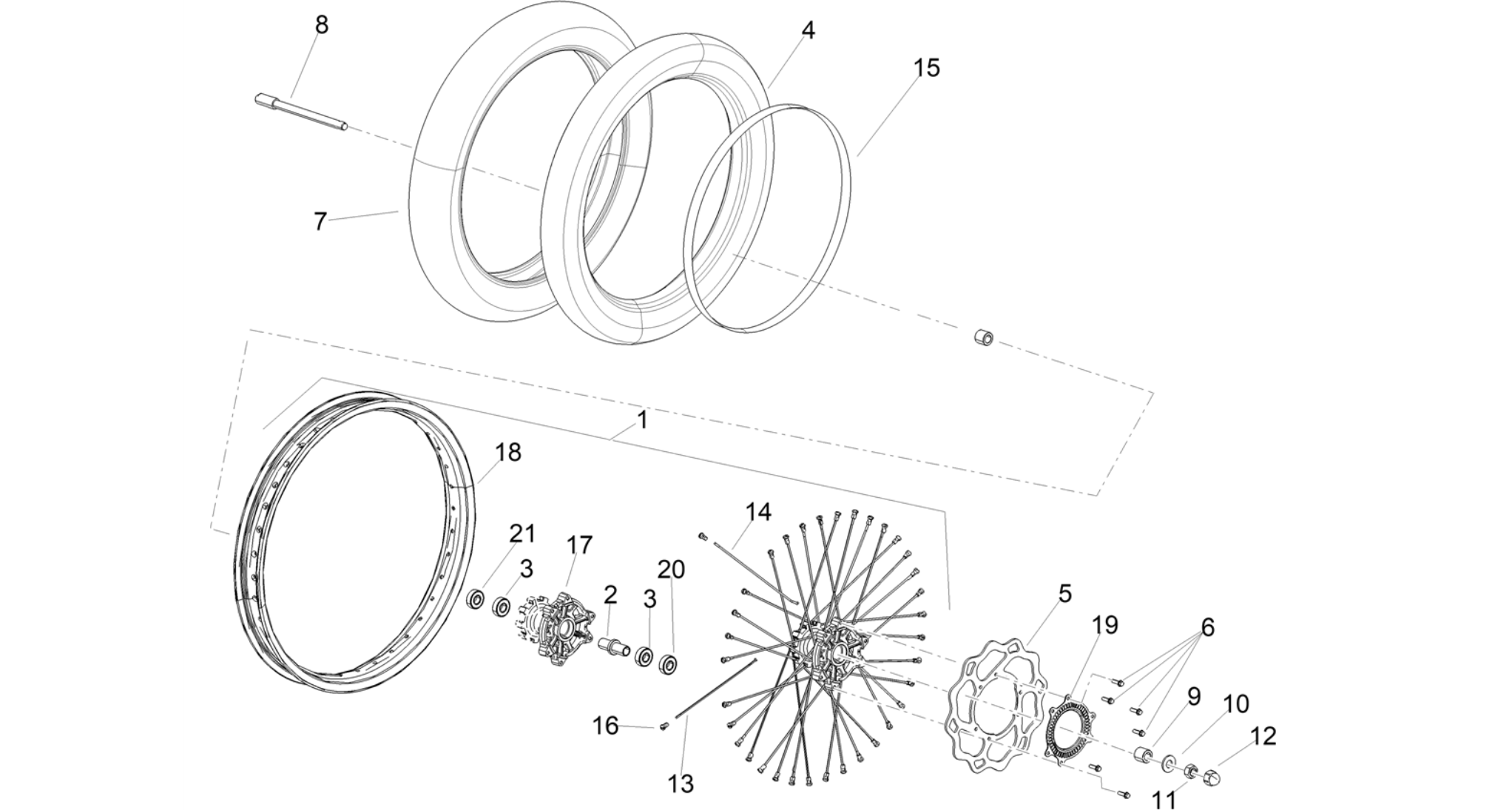 Front wheel