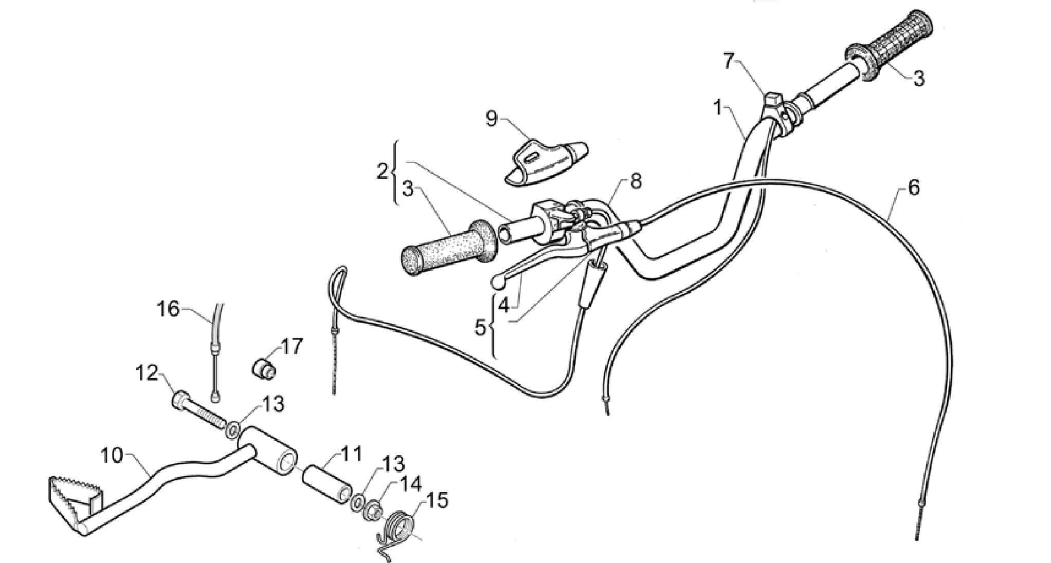 Handlebar cpl.