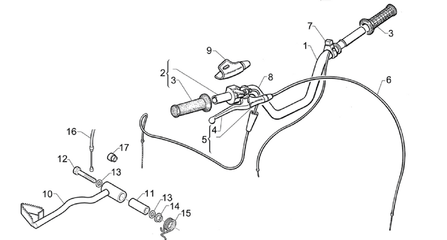 Handlebar cpl.