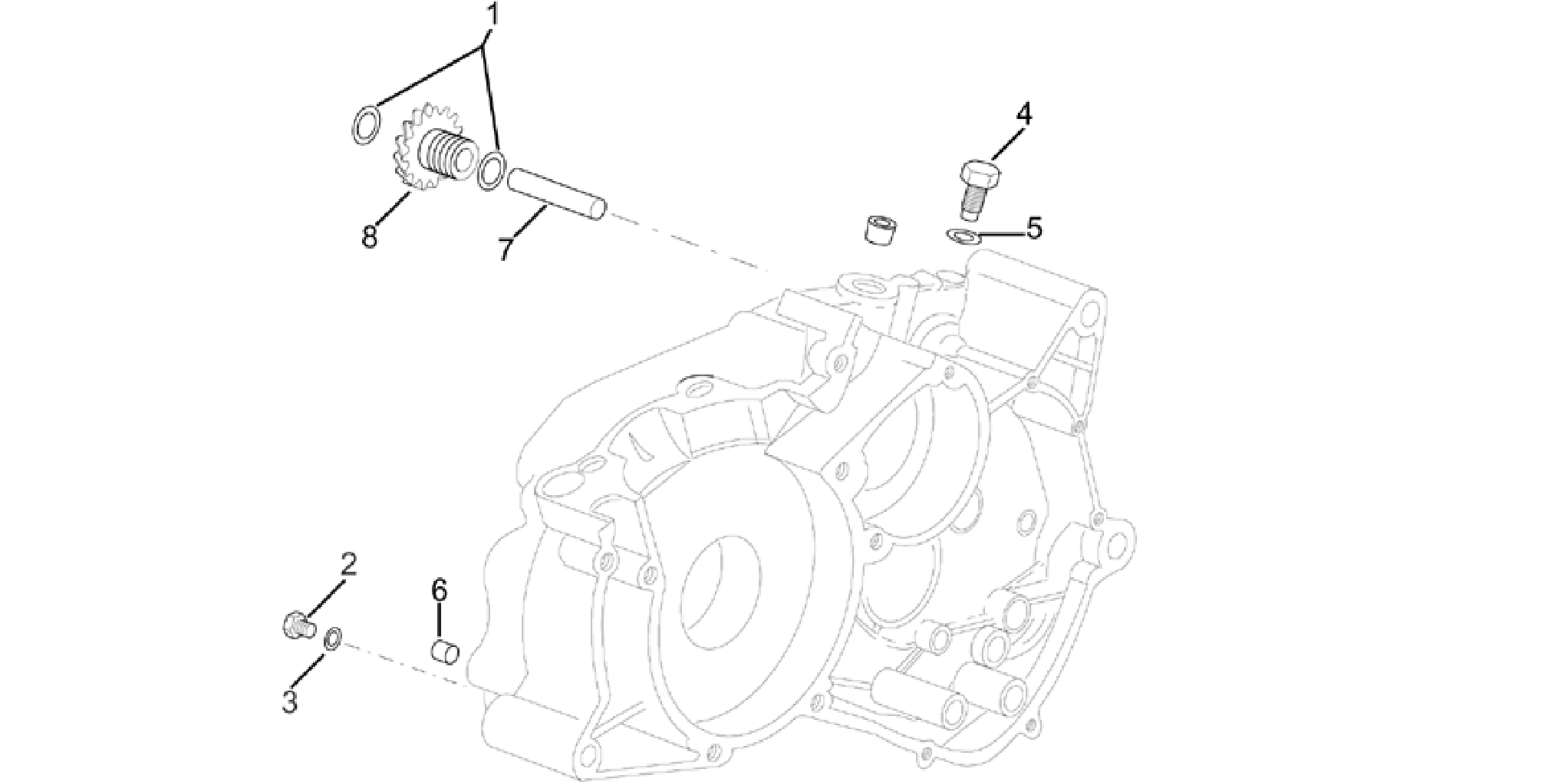 Right crankcase