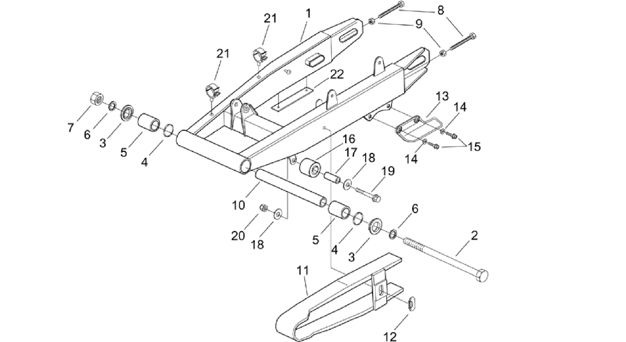 Swing arm