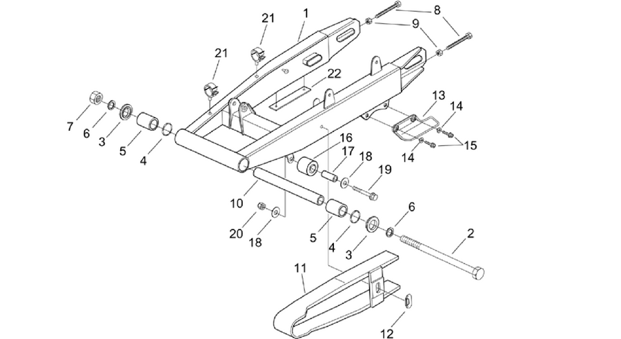 Swing arm