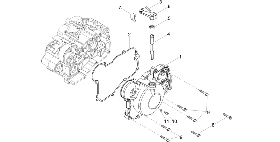 Clutch cover