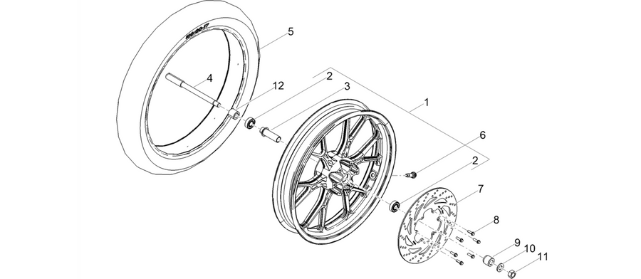 Front wheel