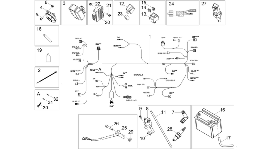 Central electrical system