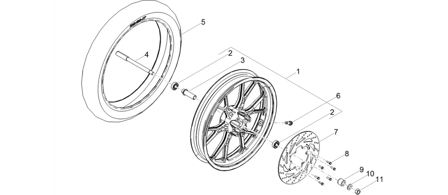 Front wheel
