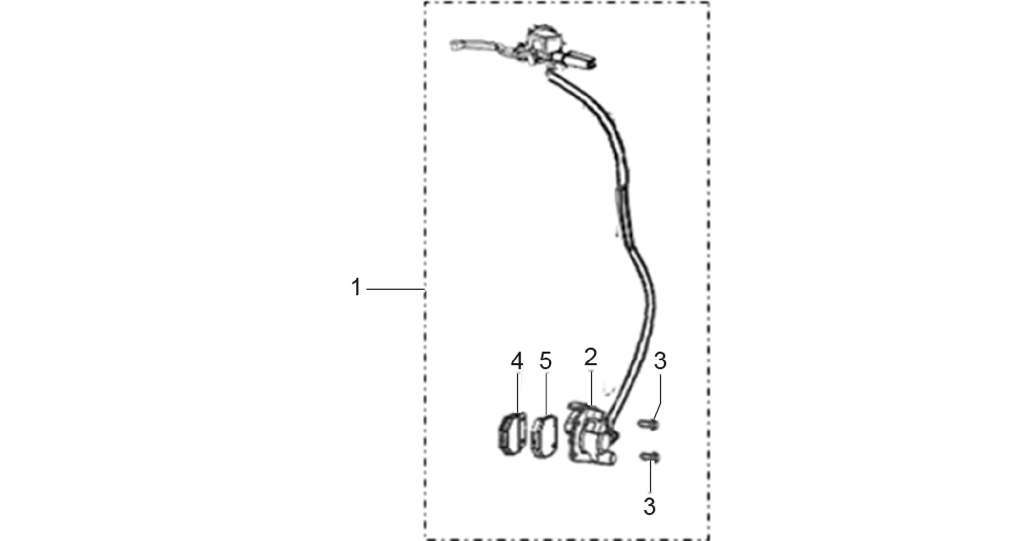 Front brake assembly