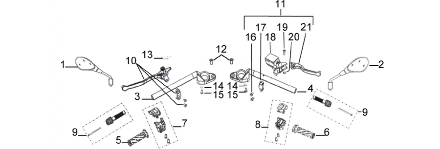 Handlebar assembly