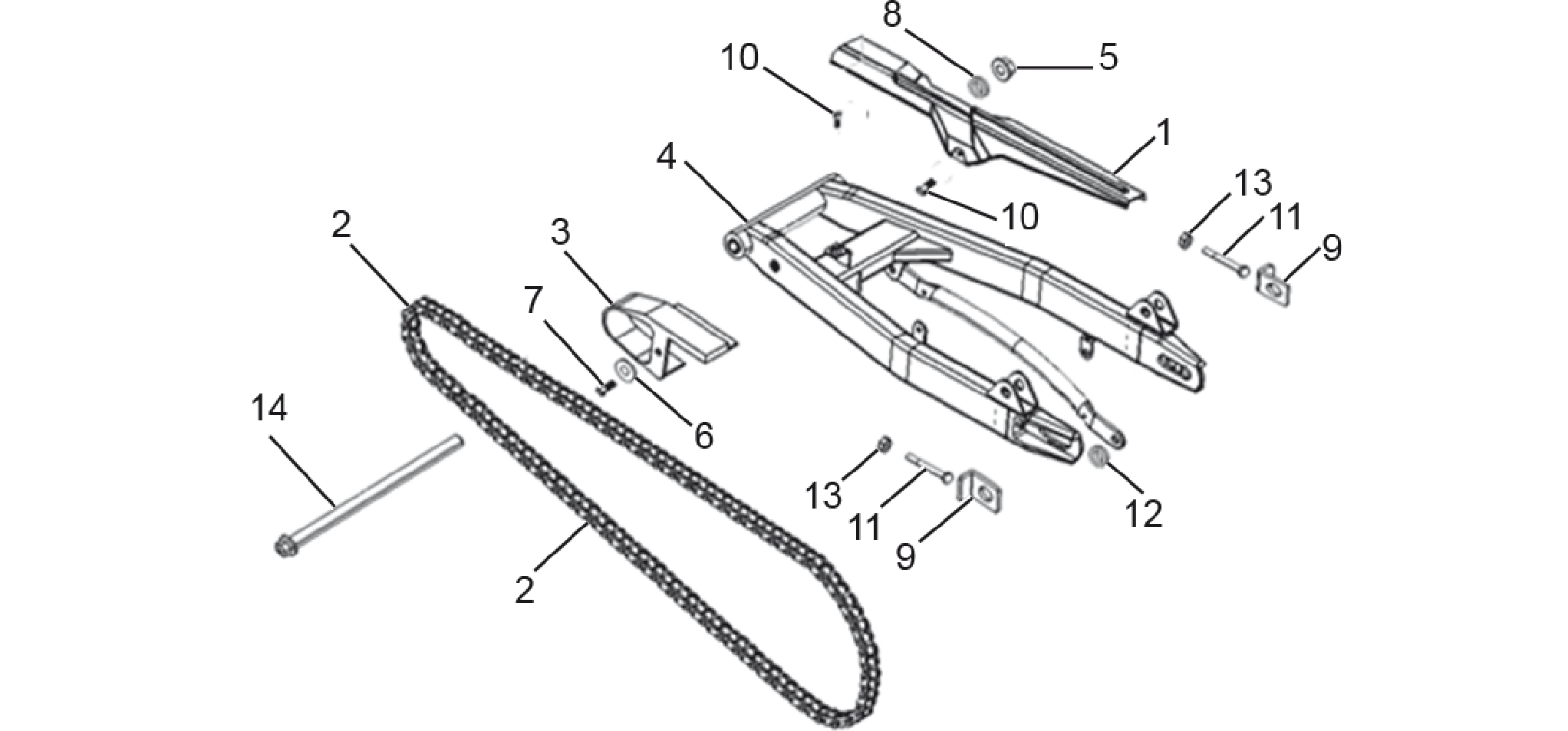 Swing arm