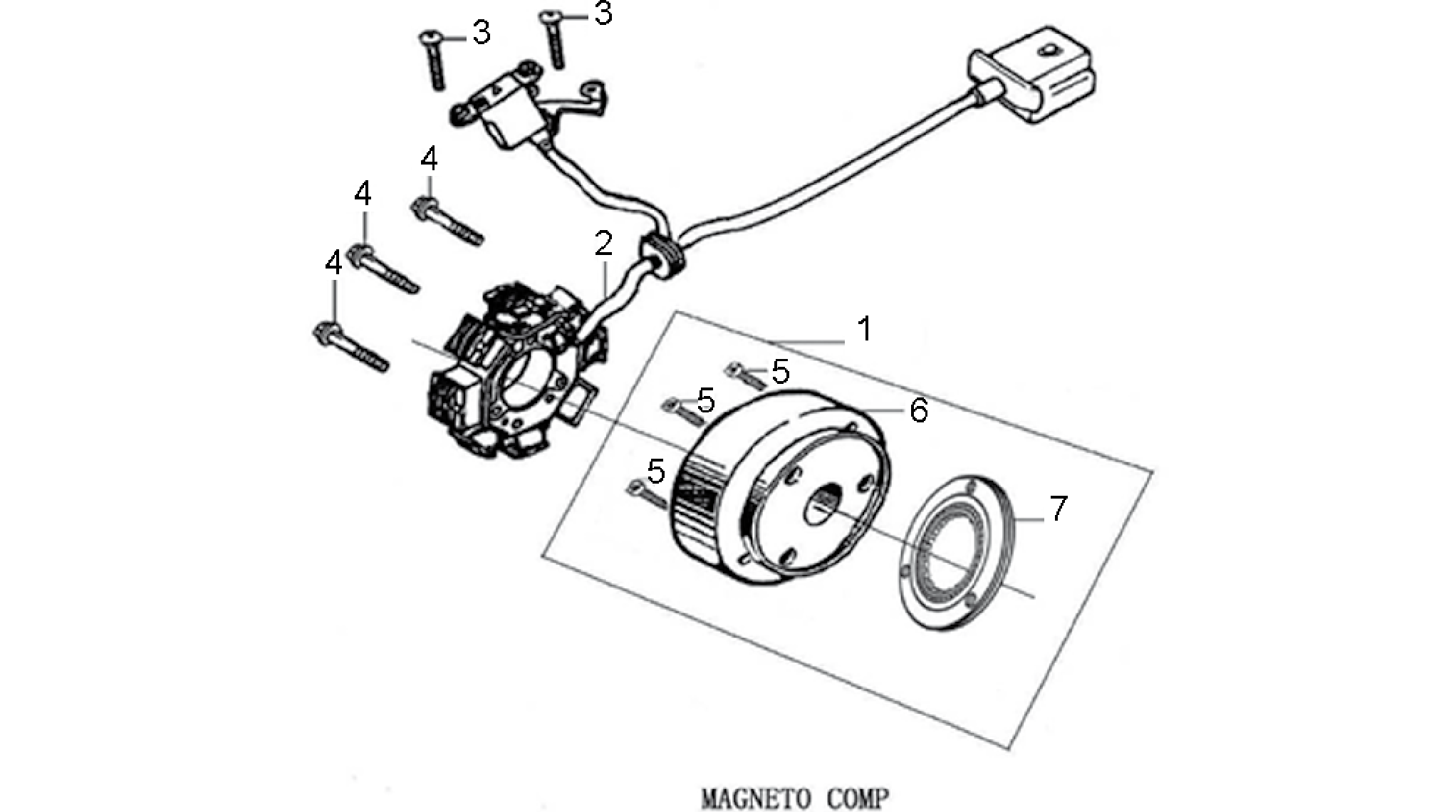 Volano magnete