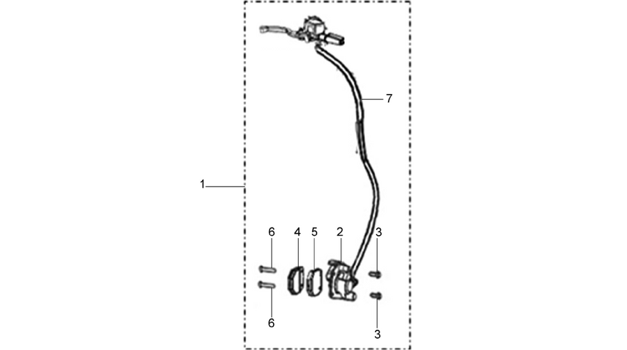 Front brake assembly