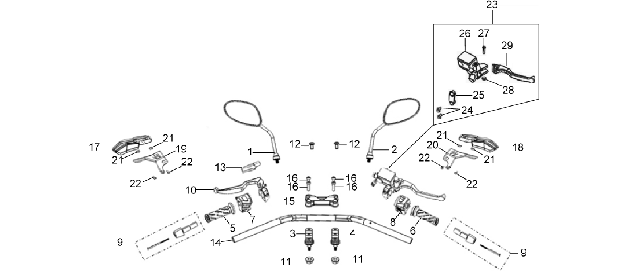 Handlebar assembly