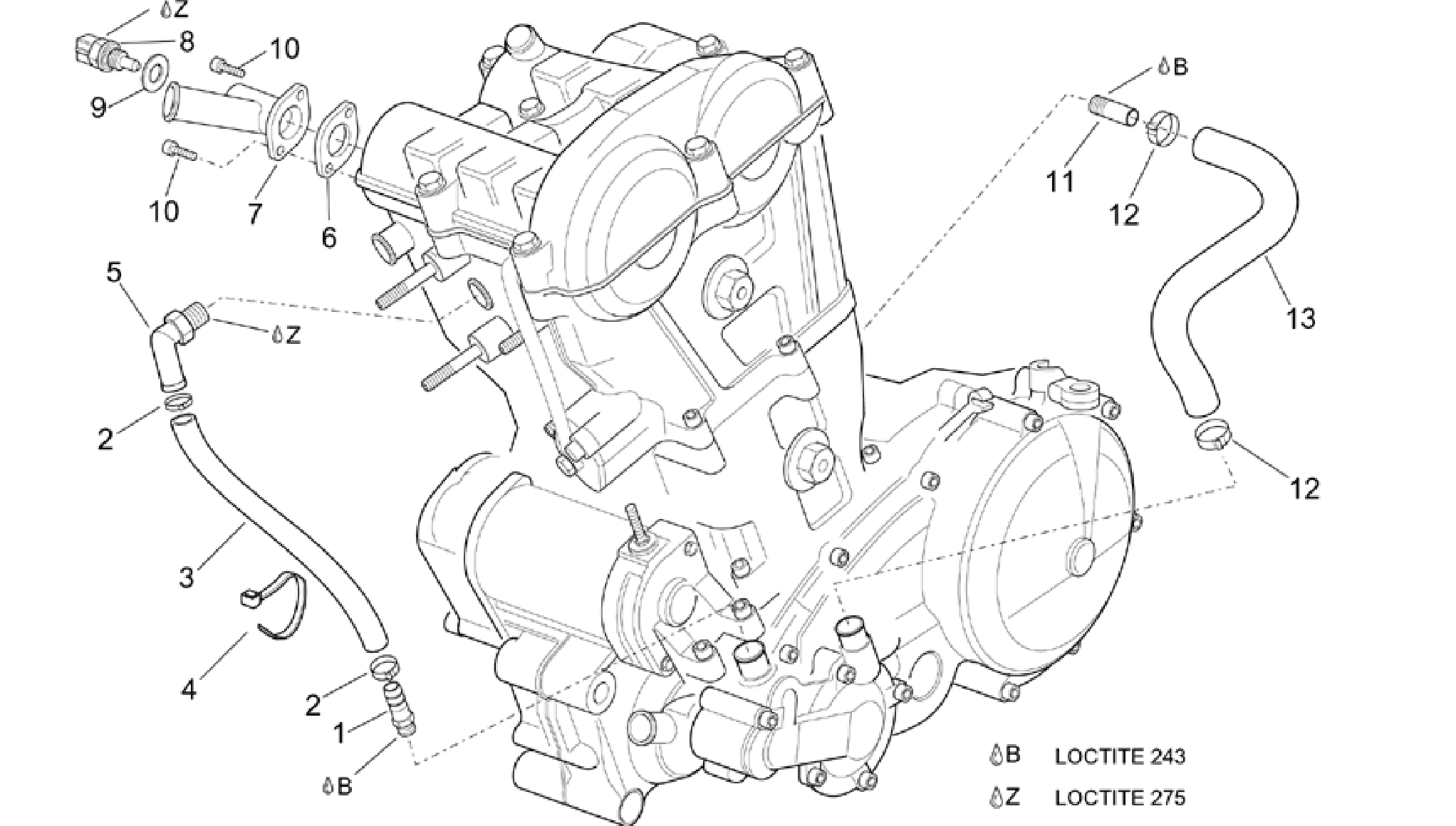 Cooling pipes