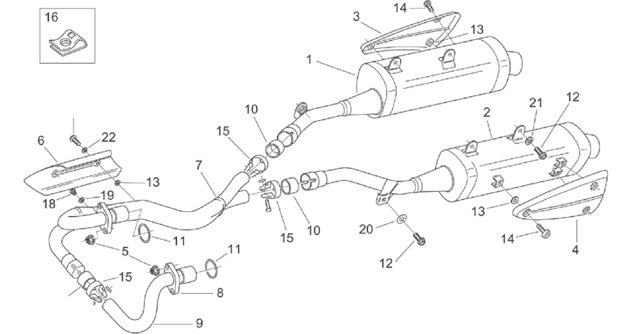 Exhaust unit