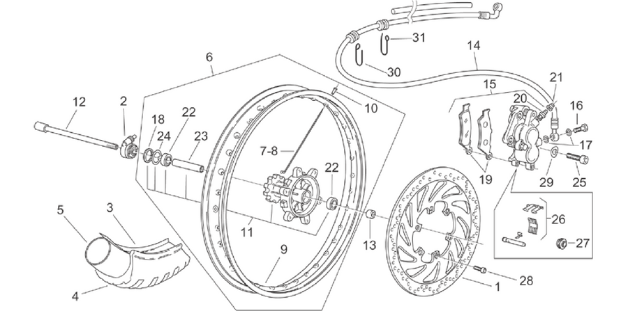 Front wheel