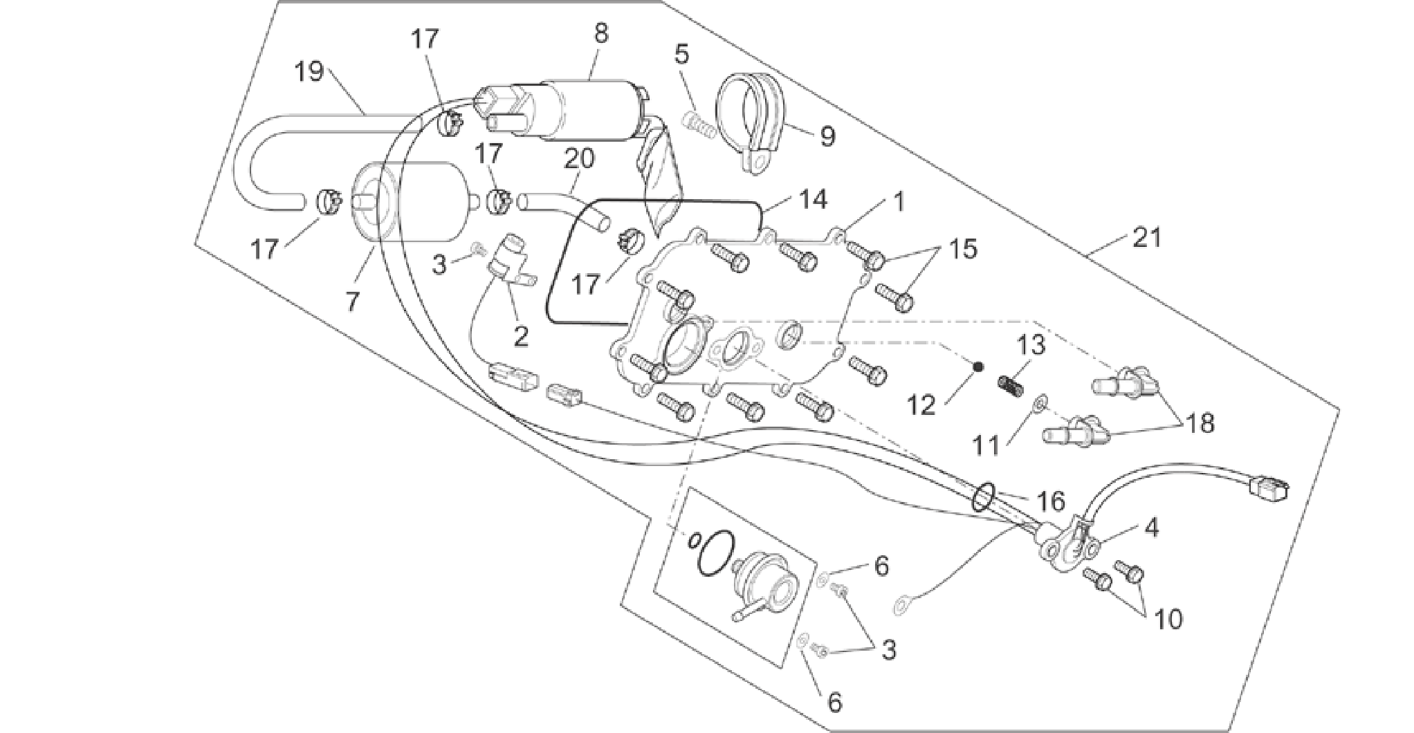 Fuel pump cpl.