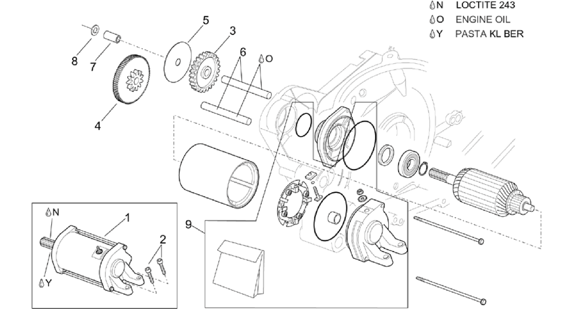 Starter motor