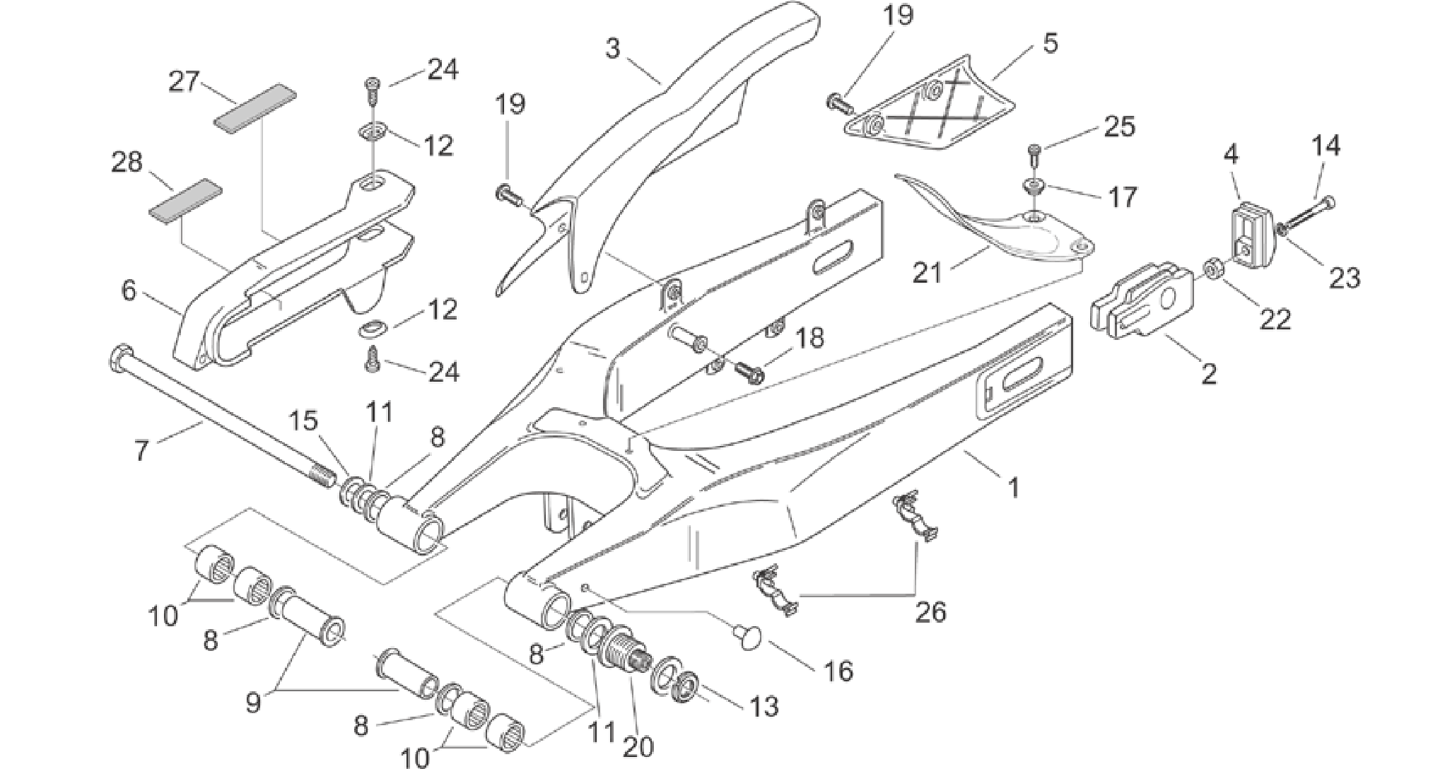 Swing arm