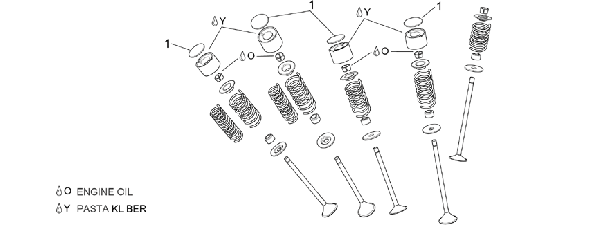 Valves pads