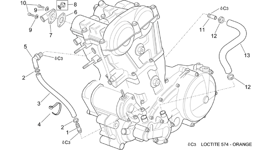 Cooling pipes