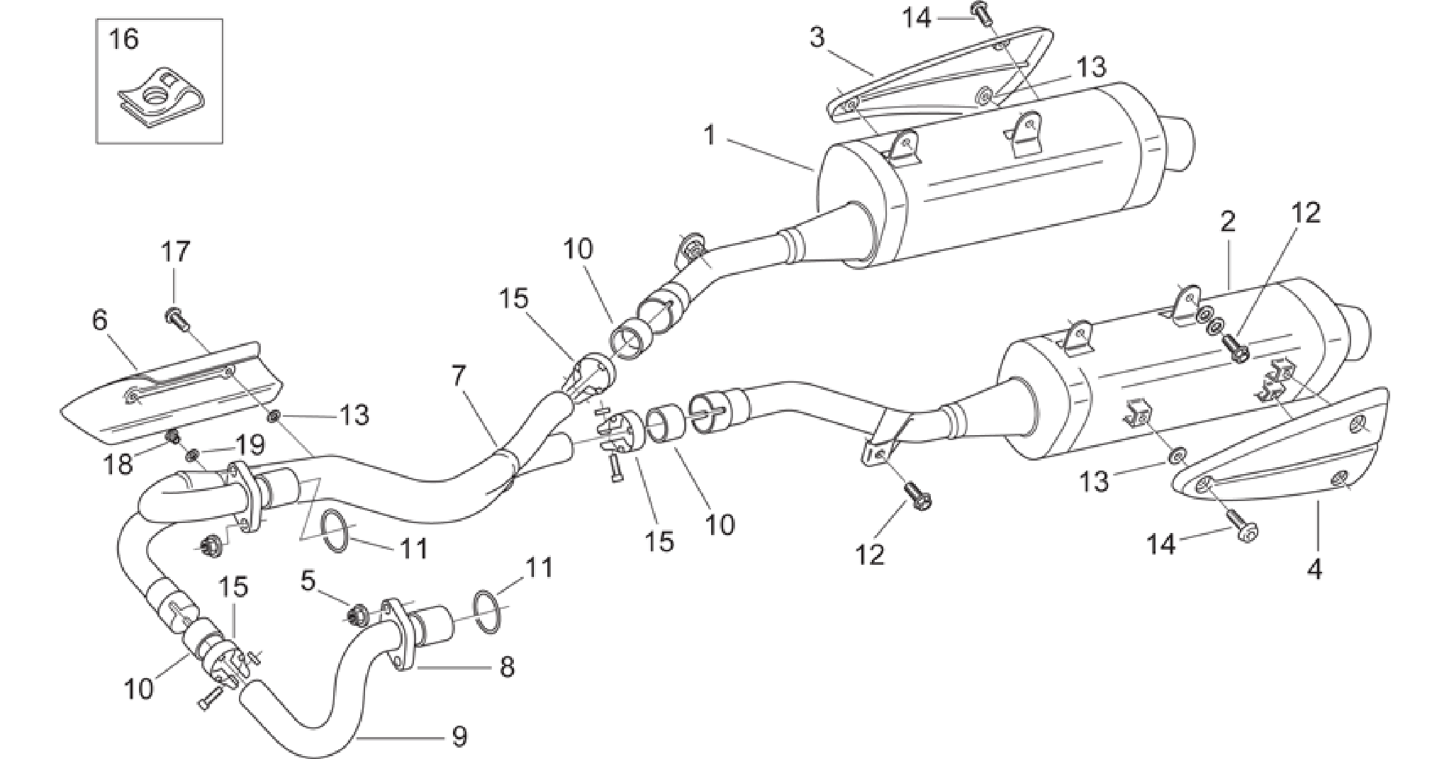 Exhaust unit
