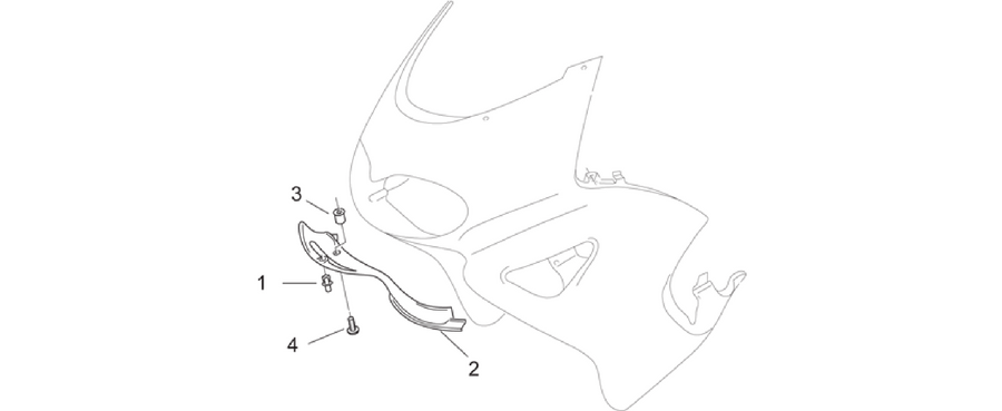 Front body - F.fairing air intake