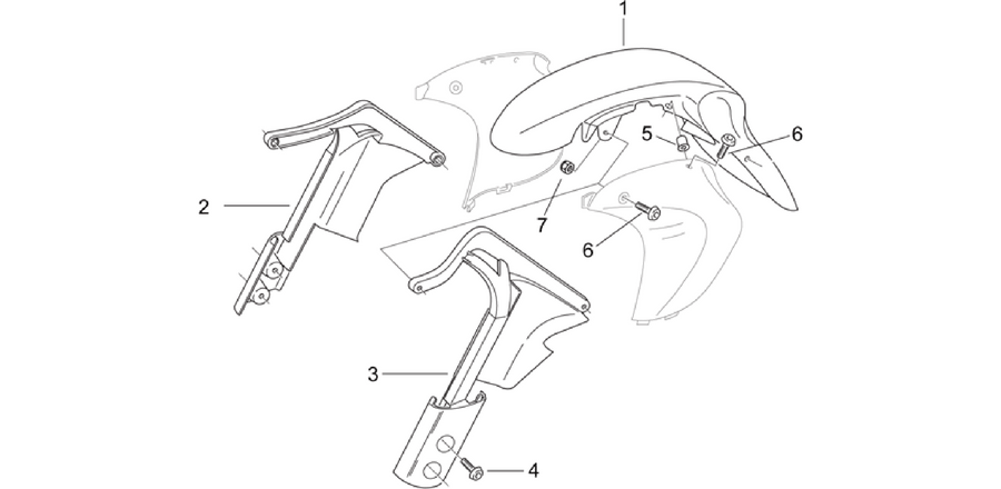 Front body - Mudguard