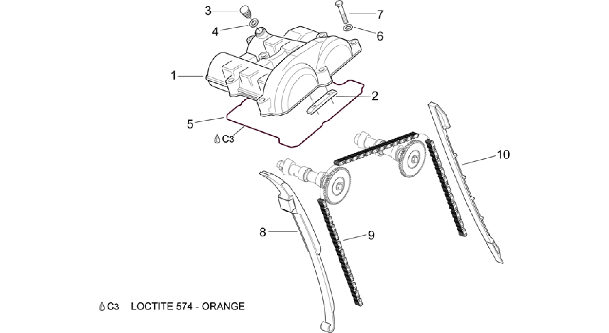 Valves cover