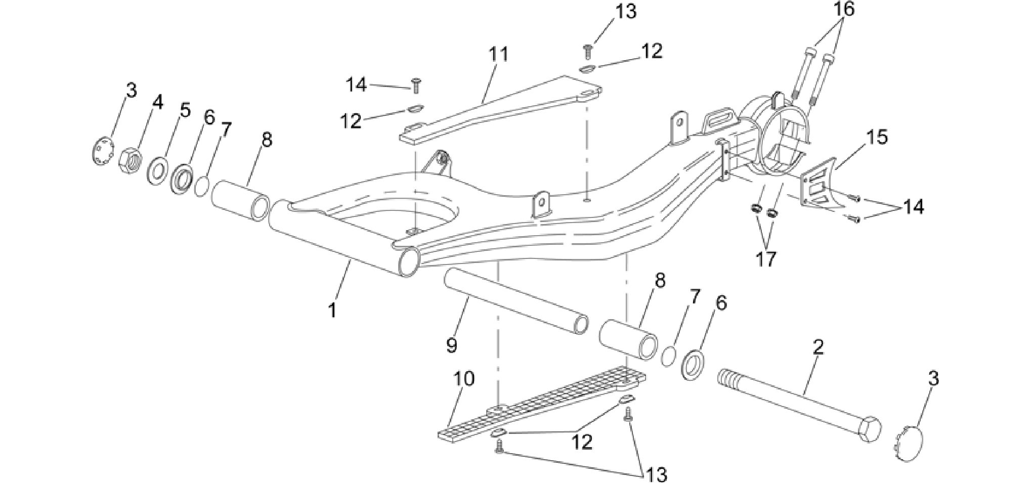 Swing arm