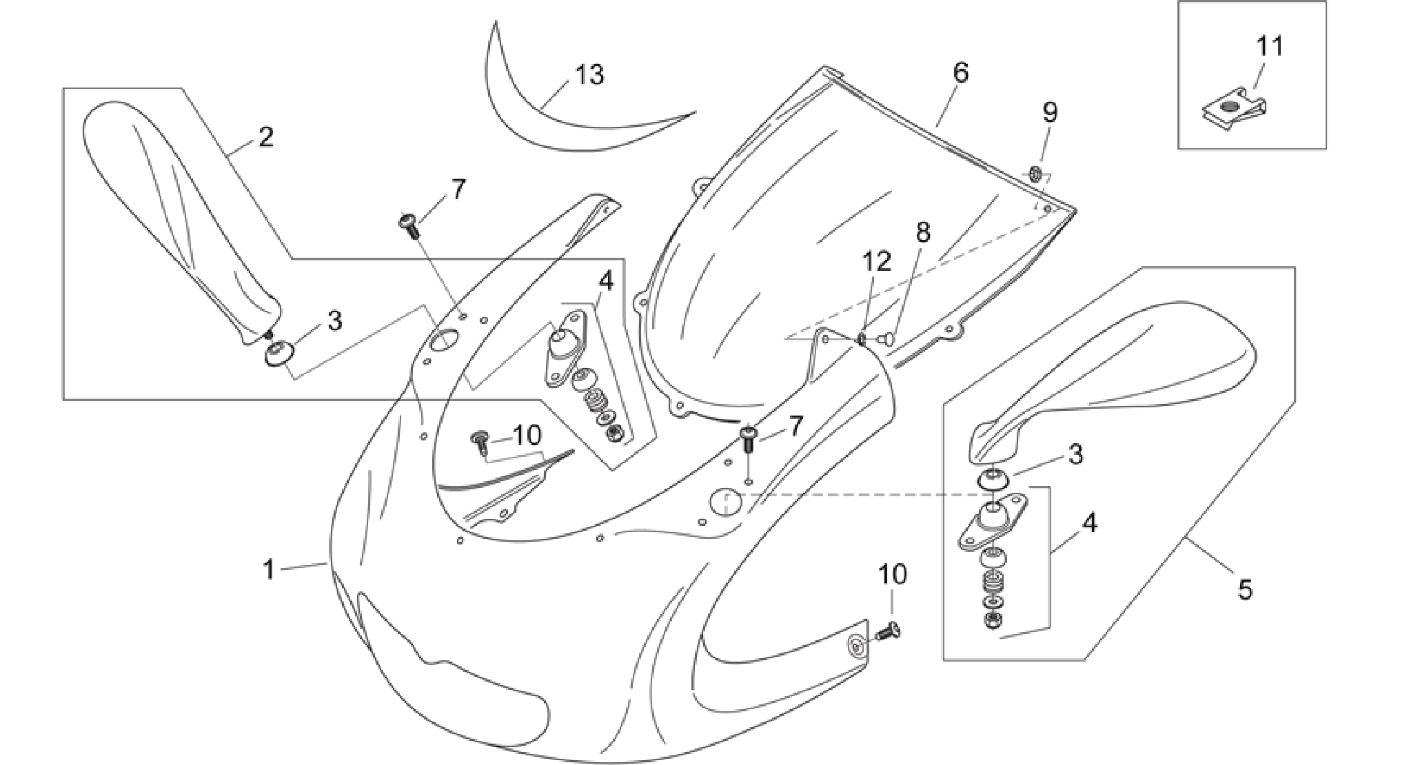 Front body I