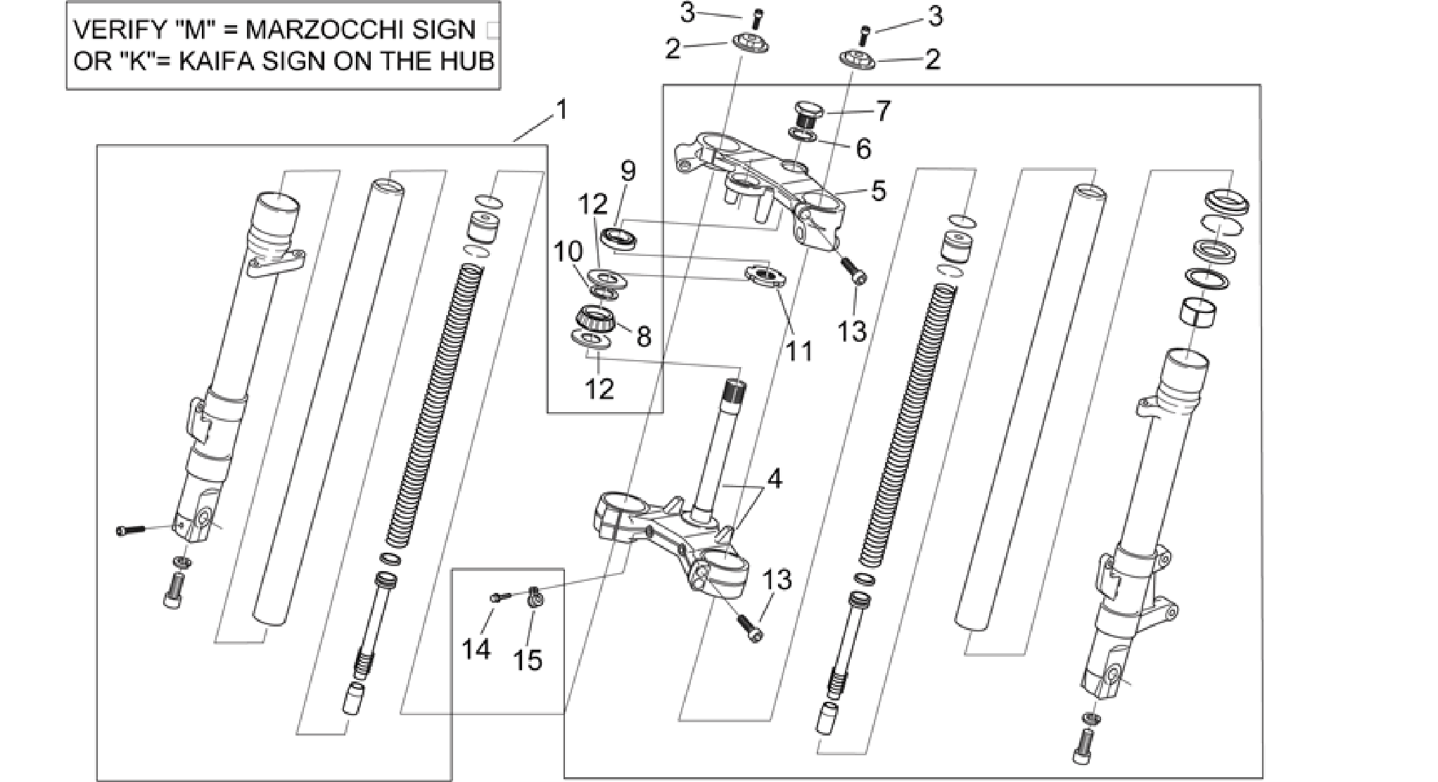Front fork I