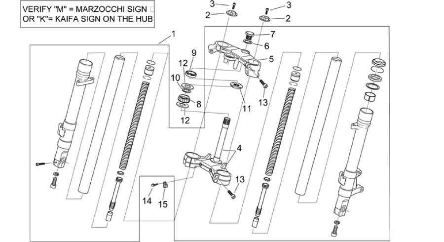 Front fork I