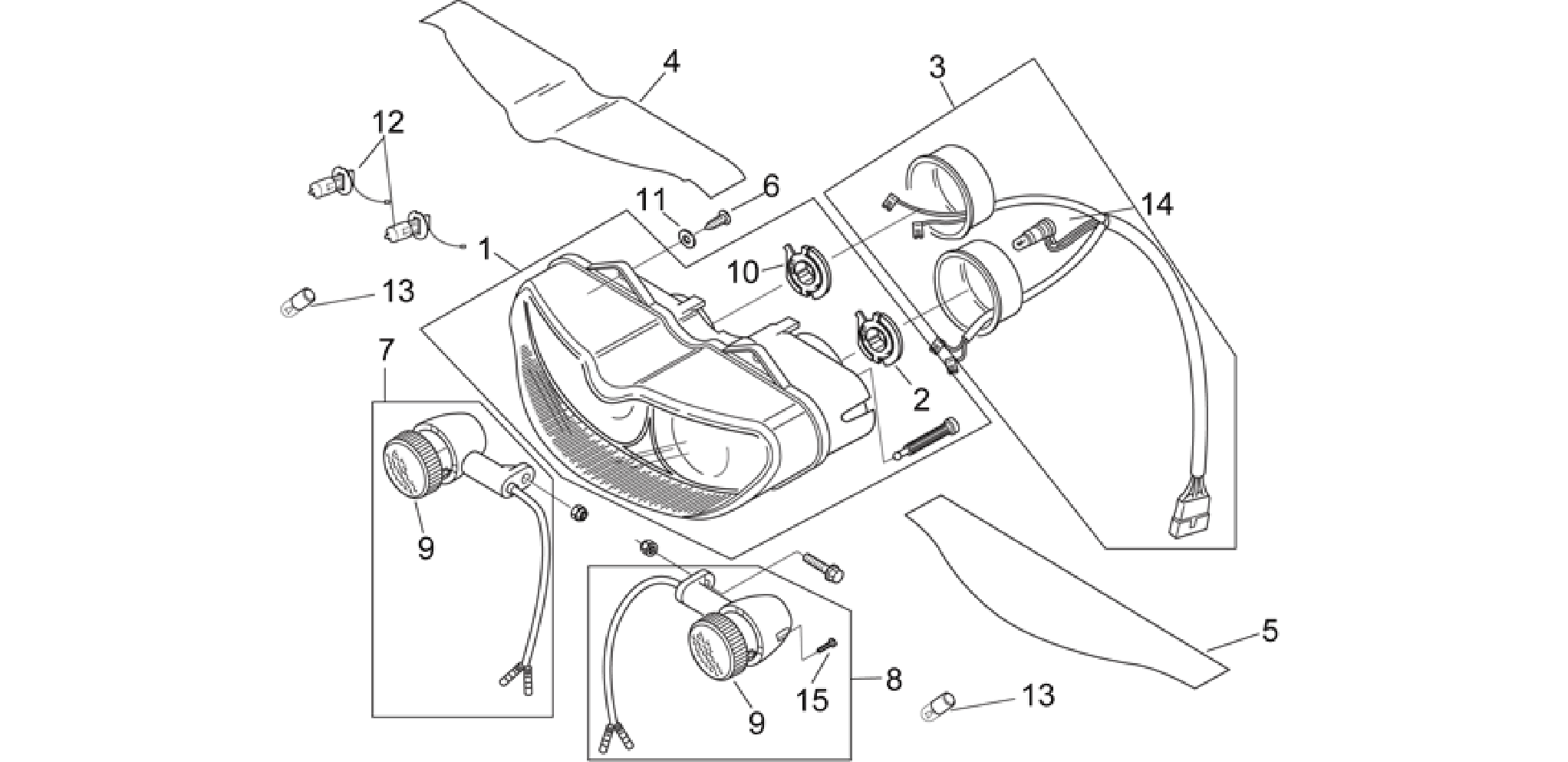 Front lights