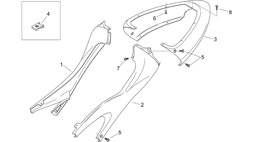 Rear body I